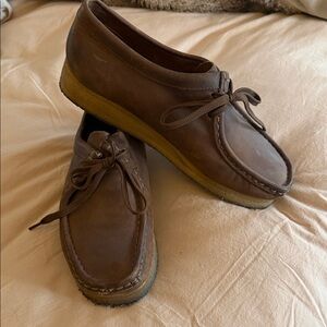 Classic Brown Clark, wallaby’s Leather Men's Shoes